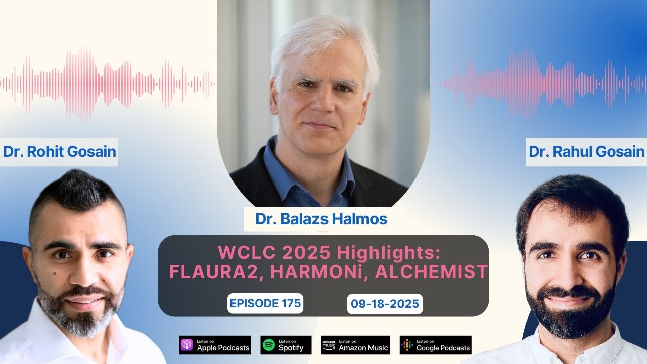 WCLC 2025 Highlights: FLAURA2, HARMONi, ALCHEMIST with Dr. Balazs Halmos